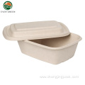 Disposable Biodegradable Takeaway Sugarcane Fibre Container